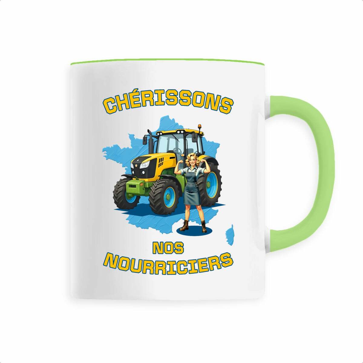 Image back ❀ Mug Céramique Imprimé Sur Chaque Côté ~Premium ✧ SOUTENONS NOS FERMES [🌐 FR] ✨