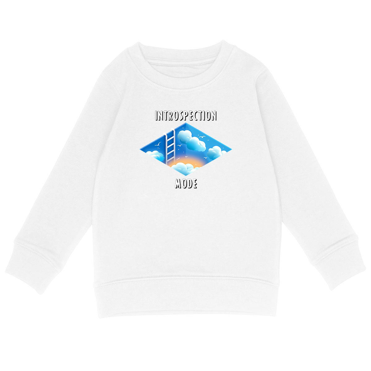 Image back ❀ Sweat-Shirt Standard Unisexe Enfant ~Premium ✦ INTROSPECTION MODE [🌐 INT] ✨