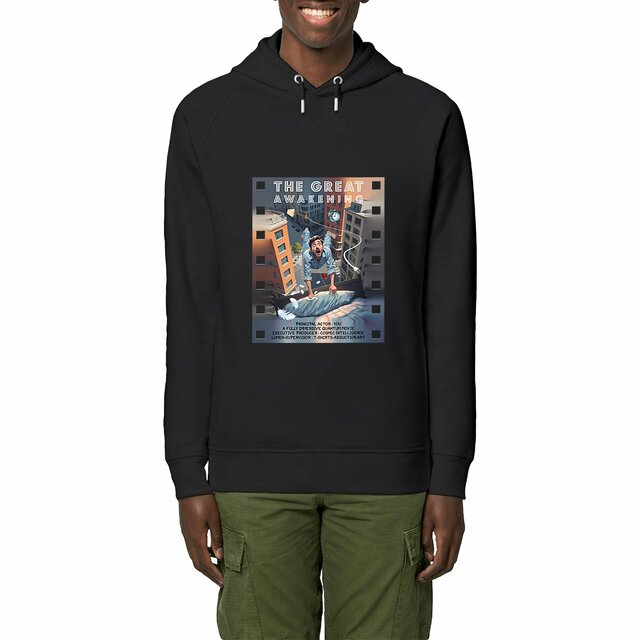 Image front ❀ Sweat-Shirt Standard à Capuche Unisexe Poches Latérales ~Premium+ ✦ THE GREAT AWAKENING [🌐 EN] ✨