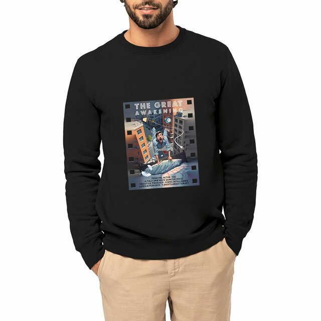 Image front ❀ Sweat-Shirt Épais Unisexe ~Premium+ ✦ THE GREAT AWAKENING [🌐 EN] ✨