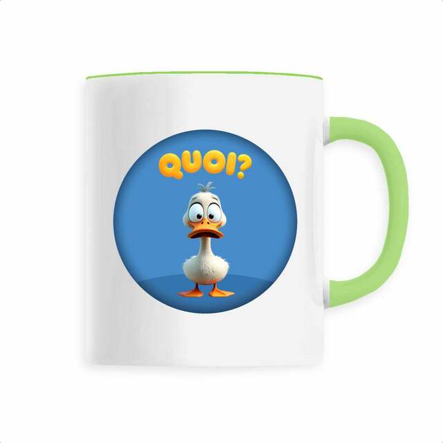 Image back ❀ Mug Céramique Imprimé Sur Chaque Côté ~Premium ✦ PETIT CANARD [🌐 FR] ✨