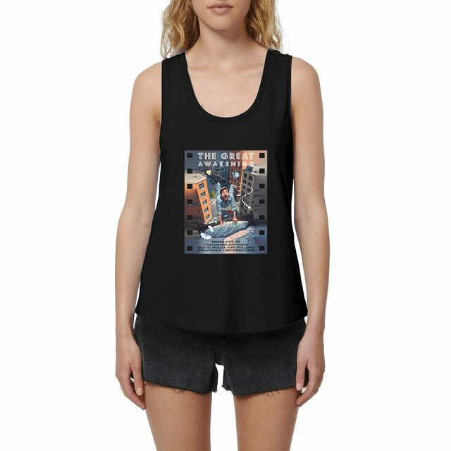 Image front ❀ Débardeur Mi-Léger Femme Ample ~Premium+ ✦ THE GREAT AWAKENING [🌐 EN] ✨