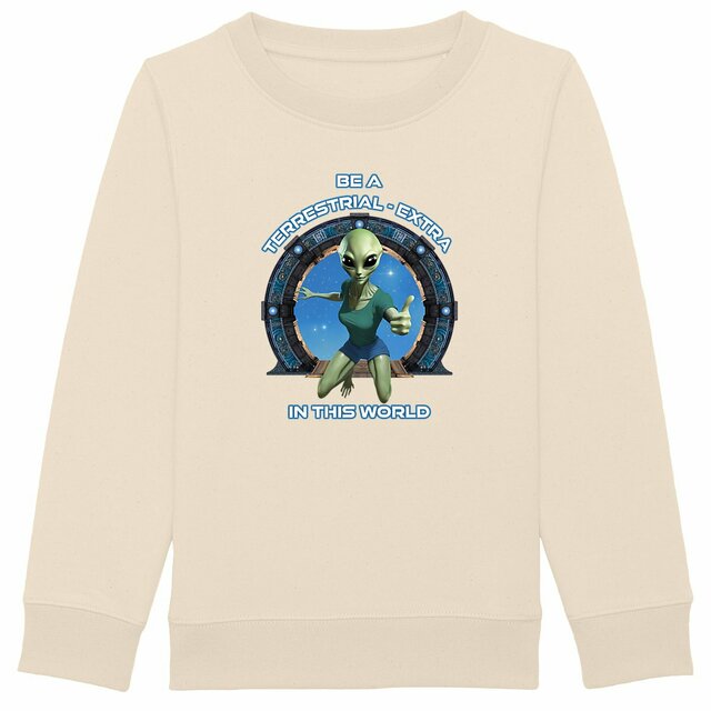 Image back ❀ Sweat-Shirt Standard Unisexe Enfant ~Premium+ ✦ ZETA (ALIEN) [🌐 EN] ✨