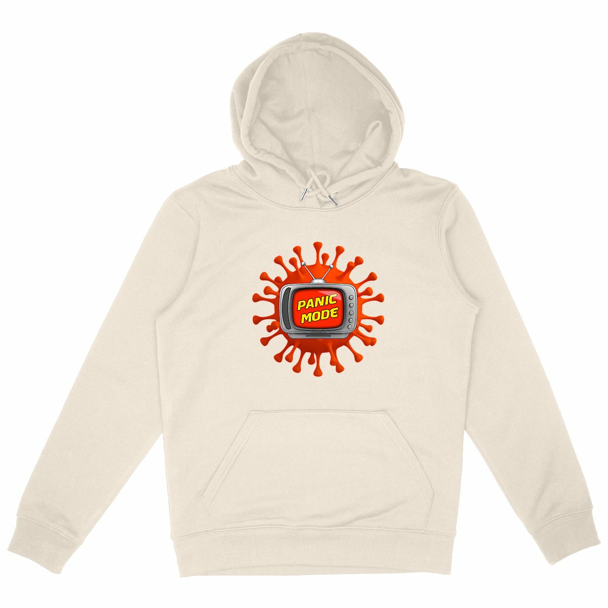 Image back ❀ Sweat-Shirt Épais à Capuche Unisexe ~Premium+ ✦ PANIC MODE [🌐 FR] ✨