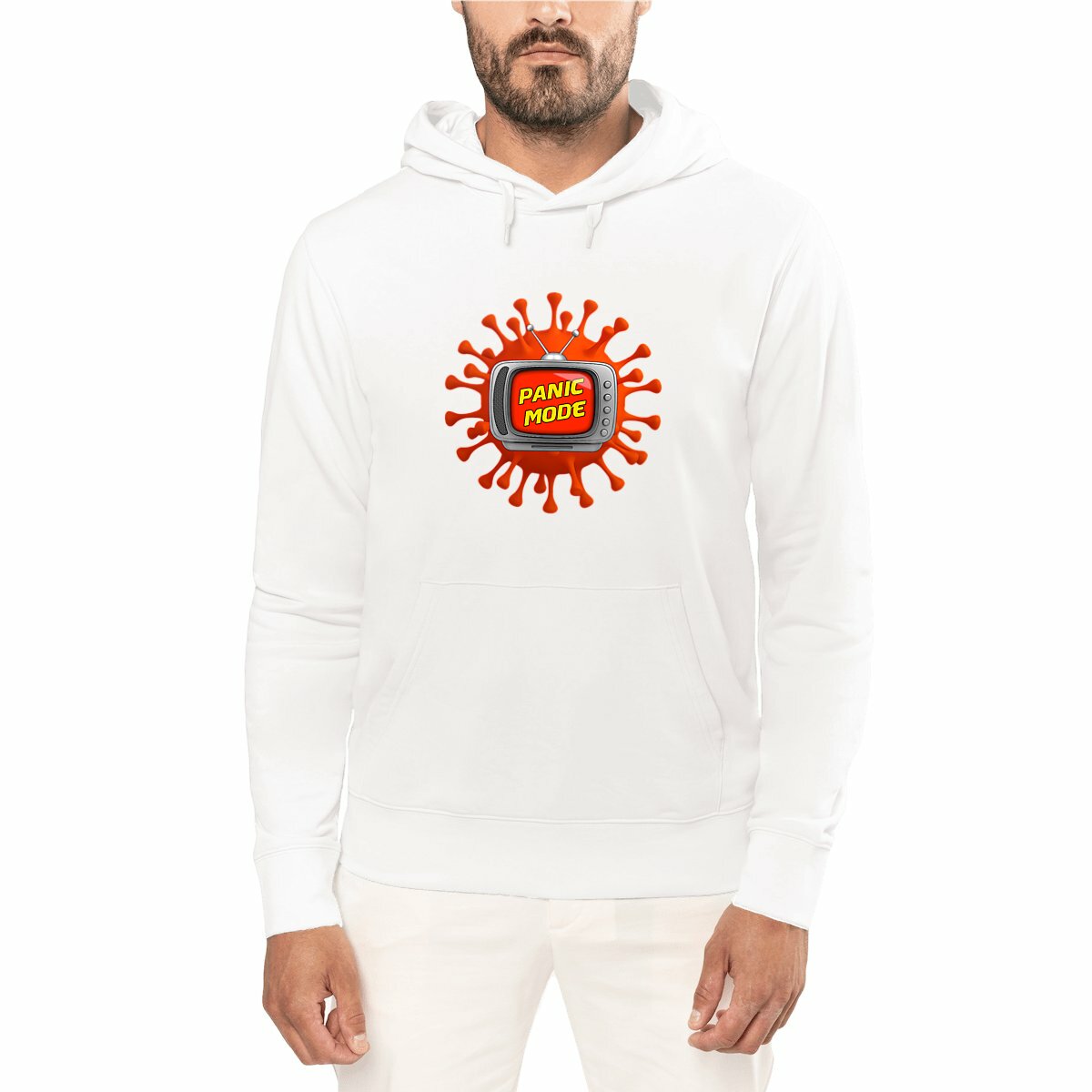 Image front ❀ Sweat-Shirt Standard à Capuche Unisexe ~Premium ✦ PANIC MODE [🌐 FR] ✨