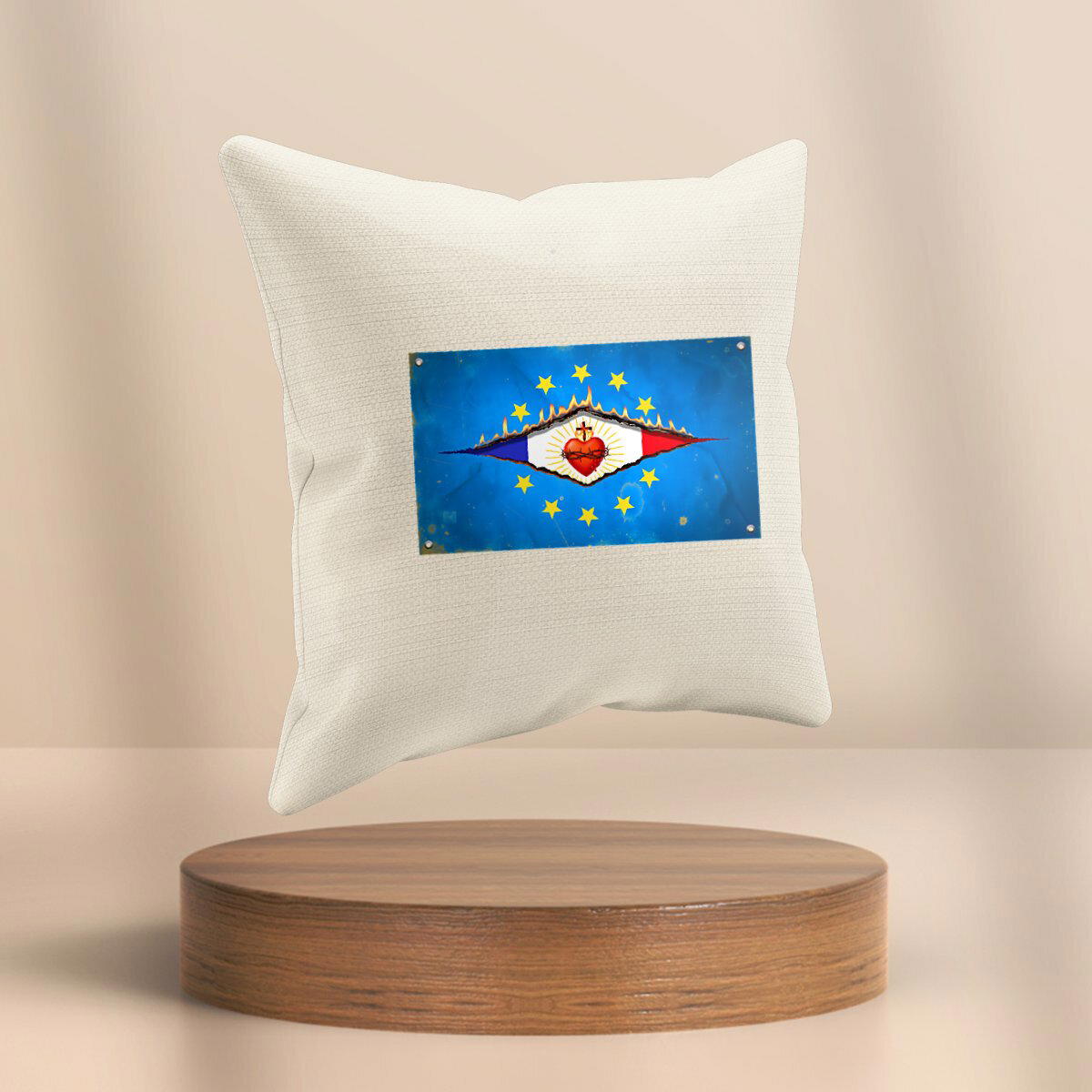 Image front ❀ Coussin + housse ~Premium+ ✧ DÉCHIRURE FRANCE/EUROPE [🌐 FR] ✨