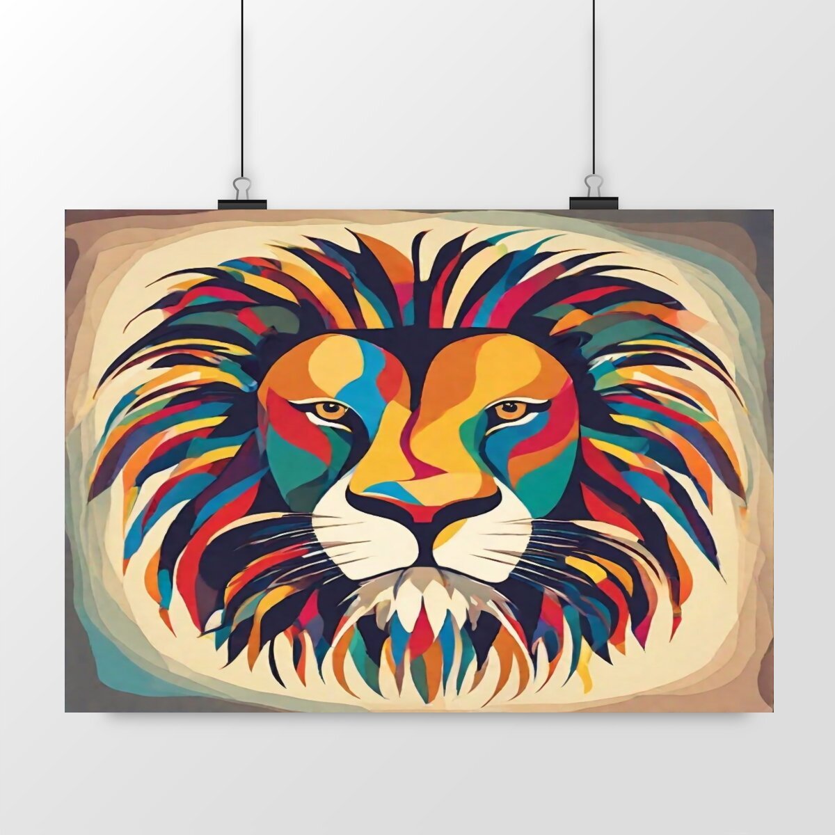 Image front Lion