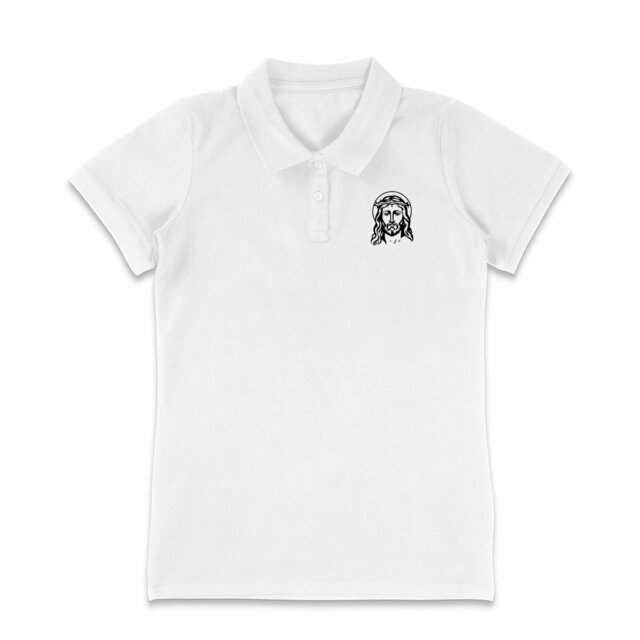Visage de Jésus - Polo Léger Femme - Image
