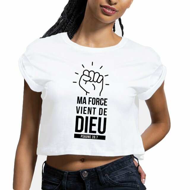 Shopping bag - Crop top Femme
