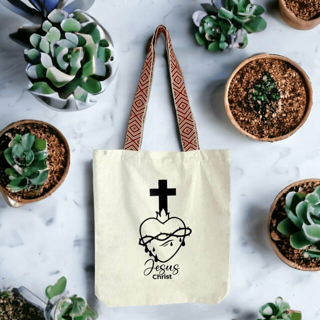 Sacré coeur - Totebag ethnique