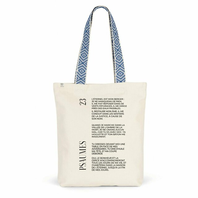 Psaumes 23 - Totebag ethnique - Image