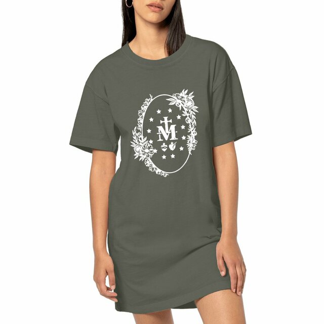Medaille miraculeuse 2 - Robe T-shirt Vintage Femme