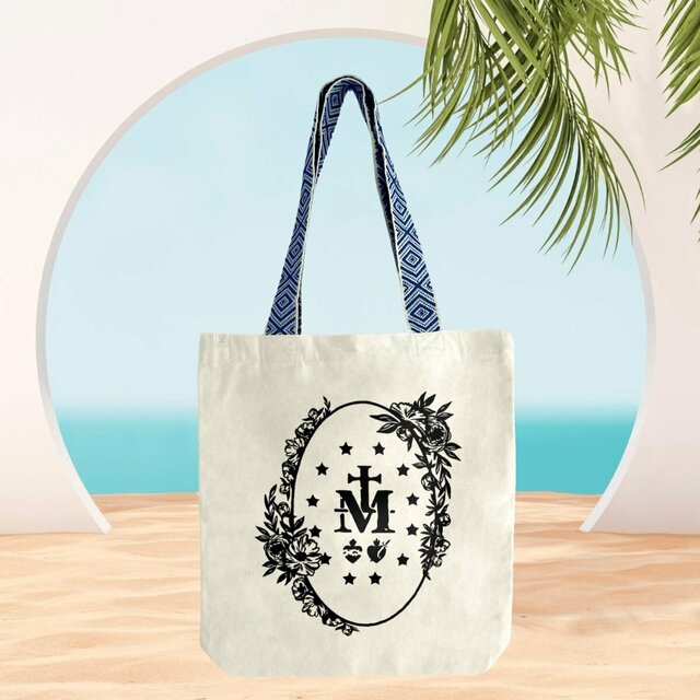 Medaille miraculeuse 2 - Totebag ethnique