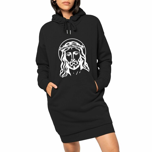 Visage de Jésus - Robe Sweat Femme