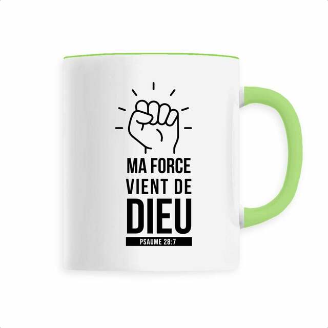Ma force - Mug céramique - Image