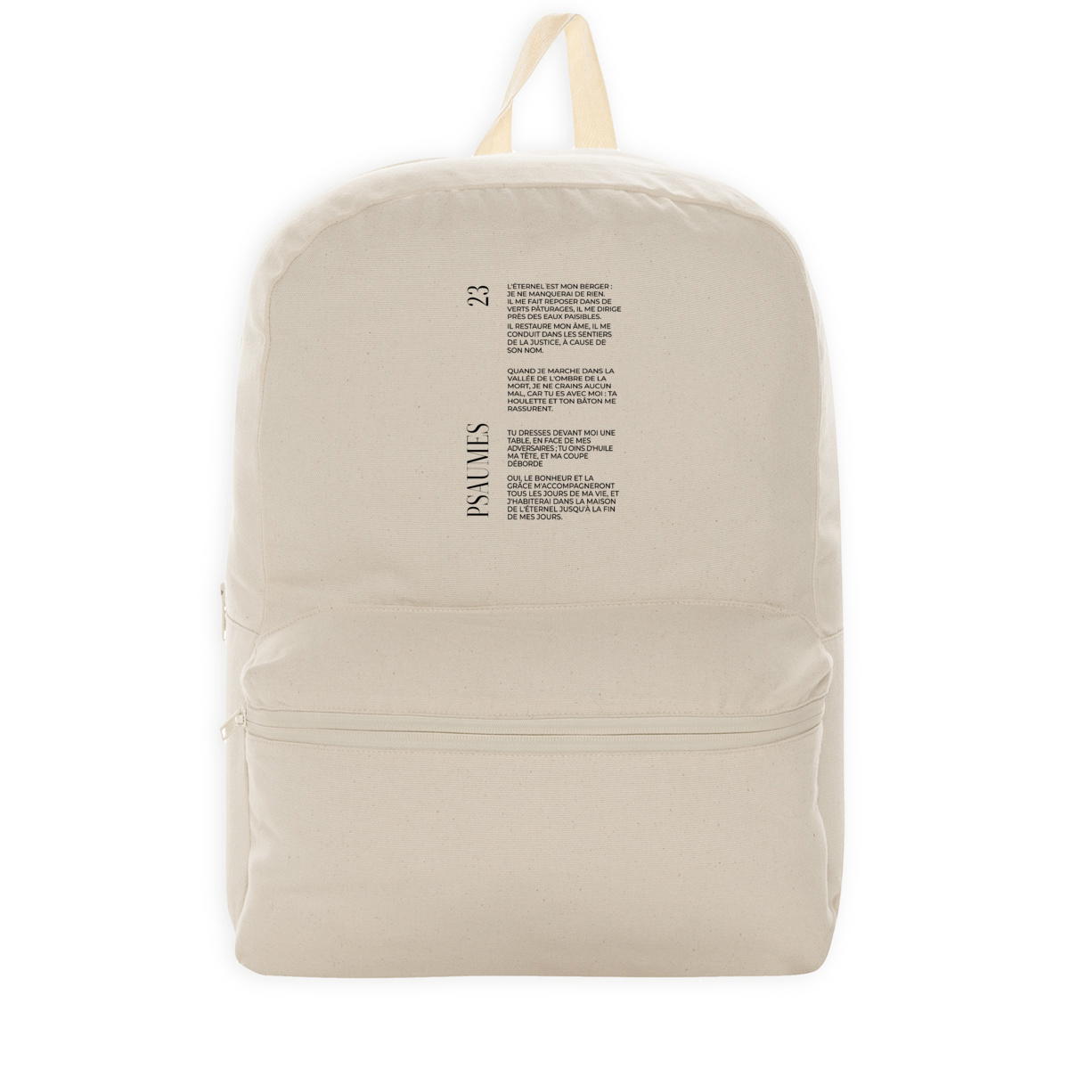 Psaumes 23 - Sac à dos 100 % recyclé