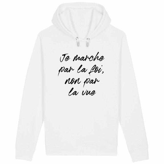 Par la foi - Sweat à capuche avec poches latérales - Image