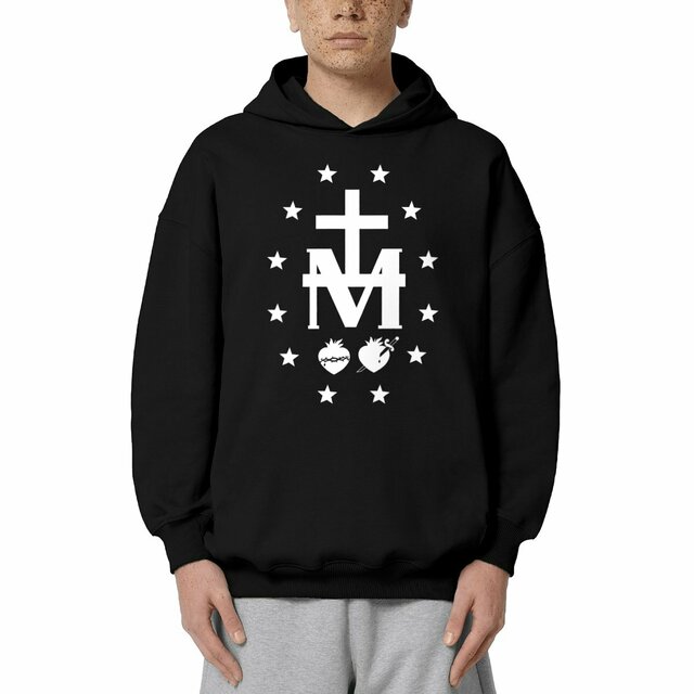 Medaille miraculeuse - Sweat à capuche Unisexe Oversized
