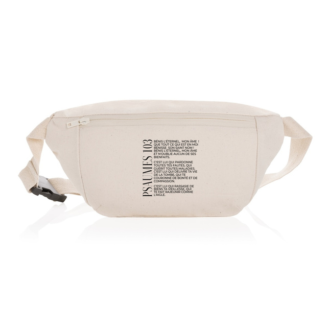 Psaumes 103 - Sac banane en toile recyclée - Image