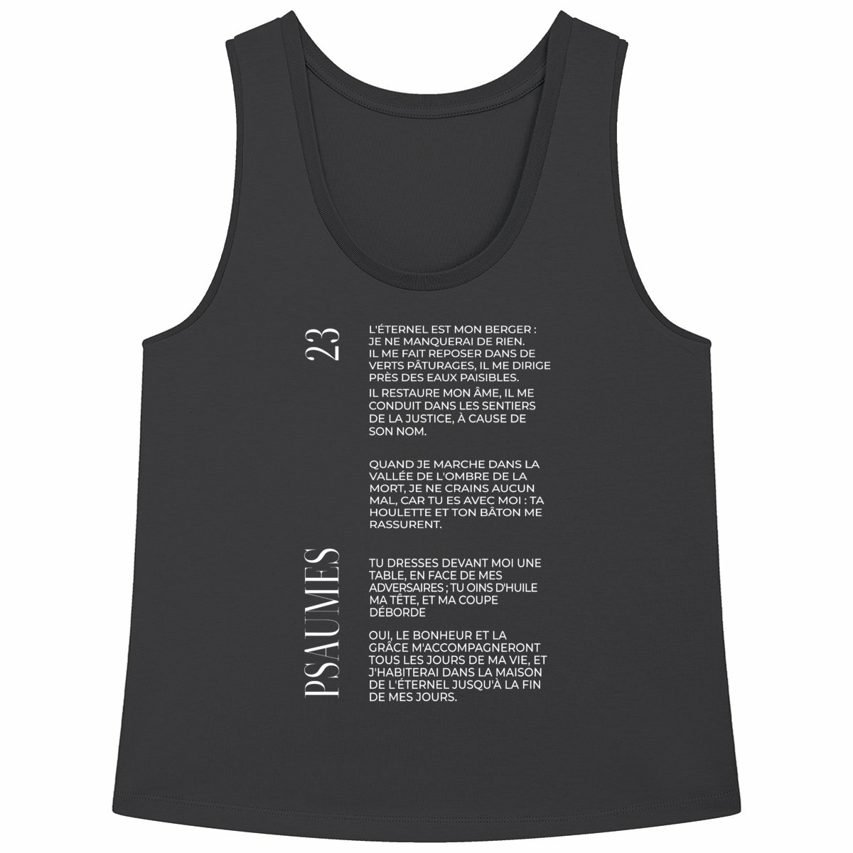 Psaumes 23 - Débardeur Femme Ample