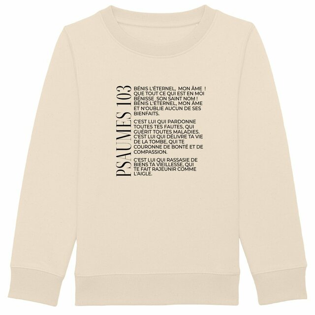 Psaumes 103 - Sweat-shirt Epais Enfant - Image