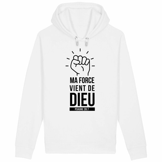 Ma force - Sweat à capuche avec poches latérales - Image