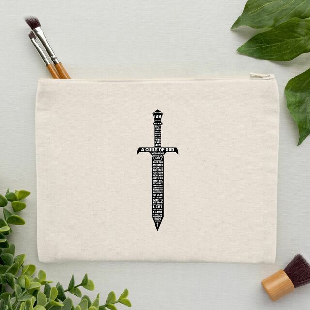 A child of God - Pochette en coton recyclé
