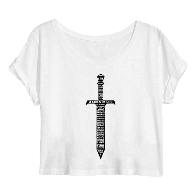 A child of God - Crop top Femme - Image