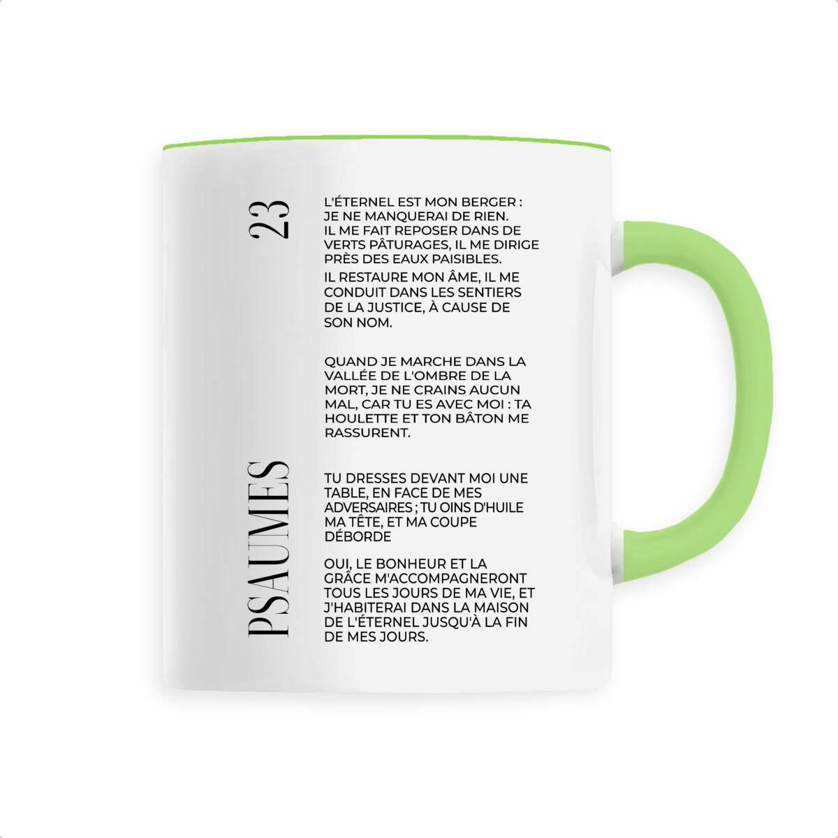 Psaumes 23 - Mug céramique - Image