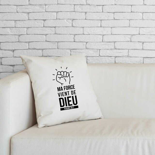 Ma force - Coussin