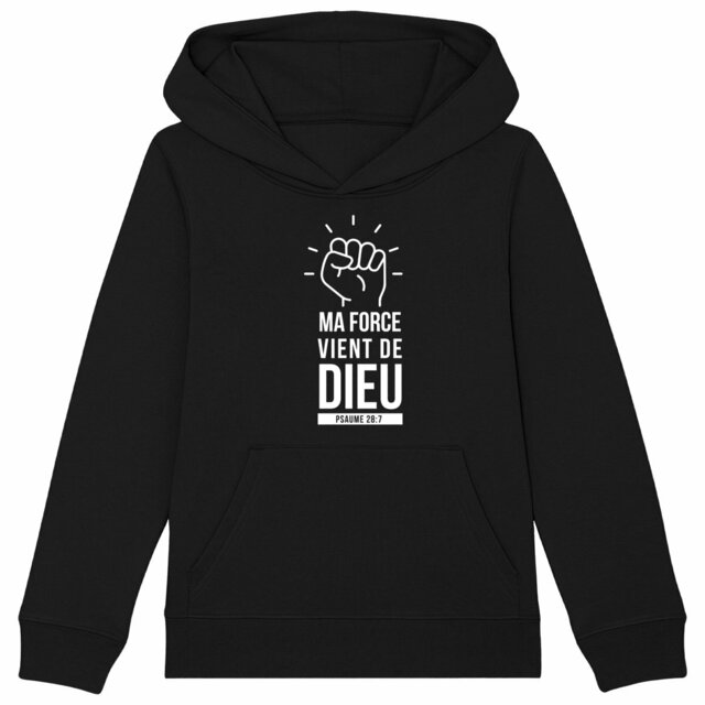 Ma force - Sweat à capuche Epais Enfant - Image