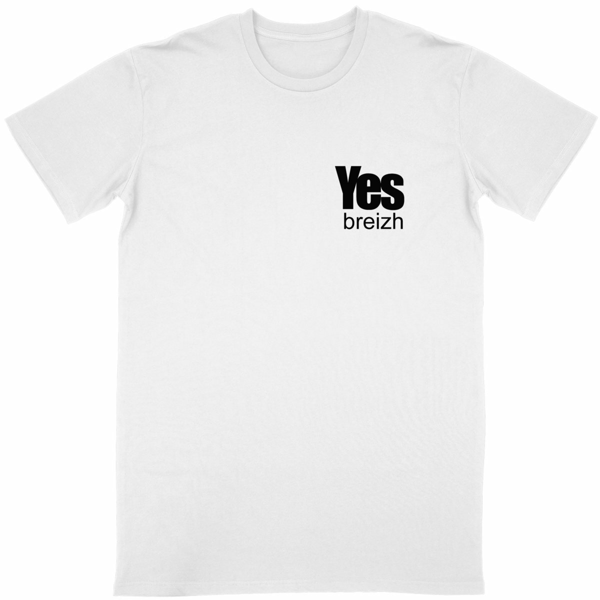 Image back T-shirt Yes Breizh – coton bio unisexe