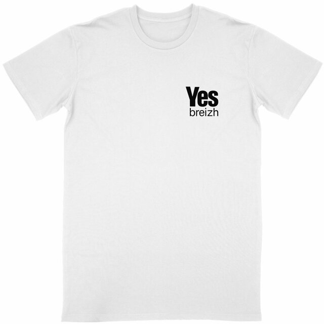 Image back T-shirt Yes Breizh – coton bio unisexe