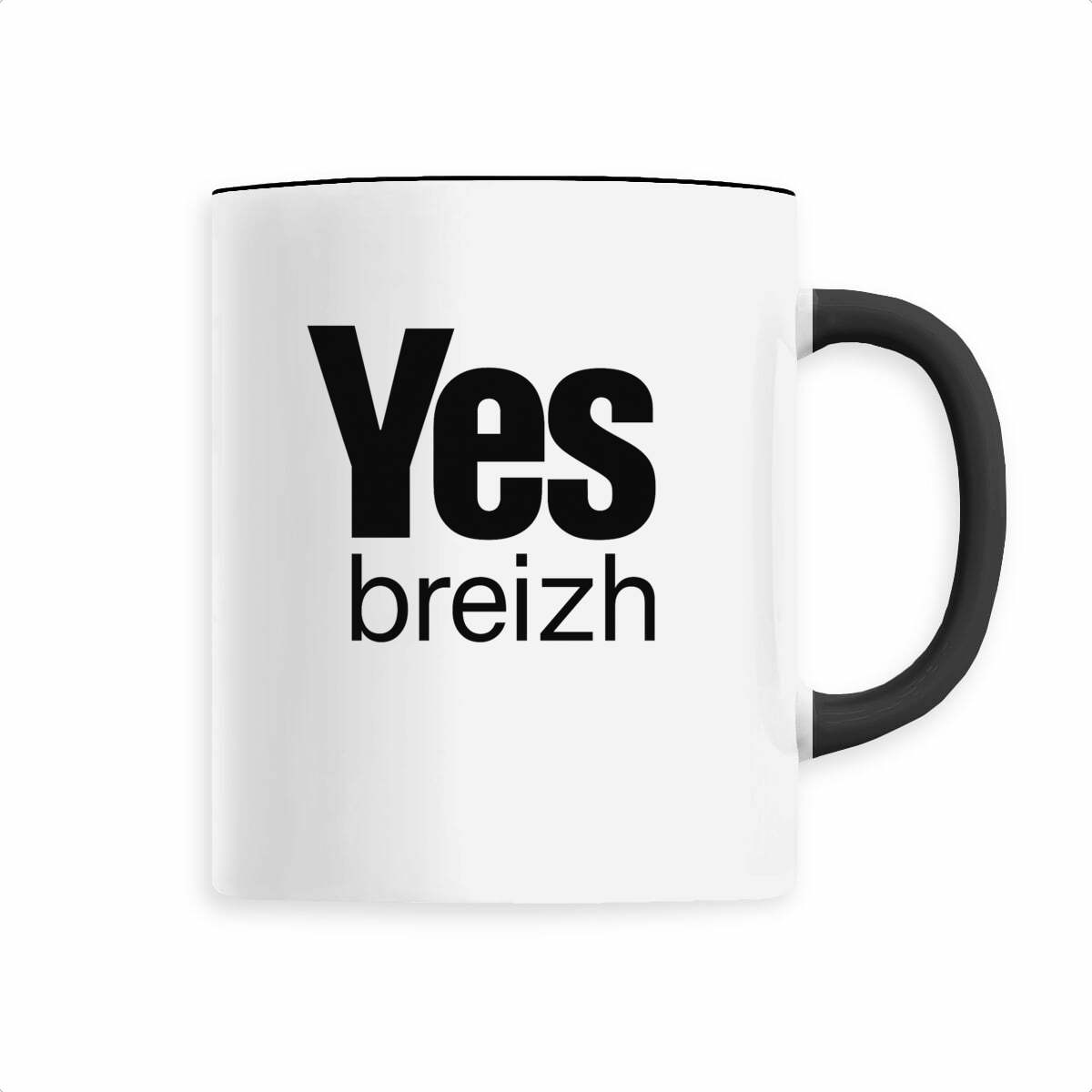 Image back Mug Yes Breizh – Céramique 330 ml (impression double face)