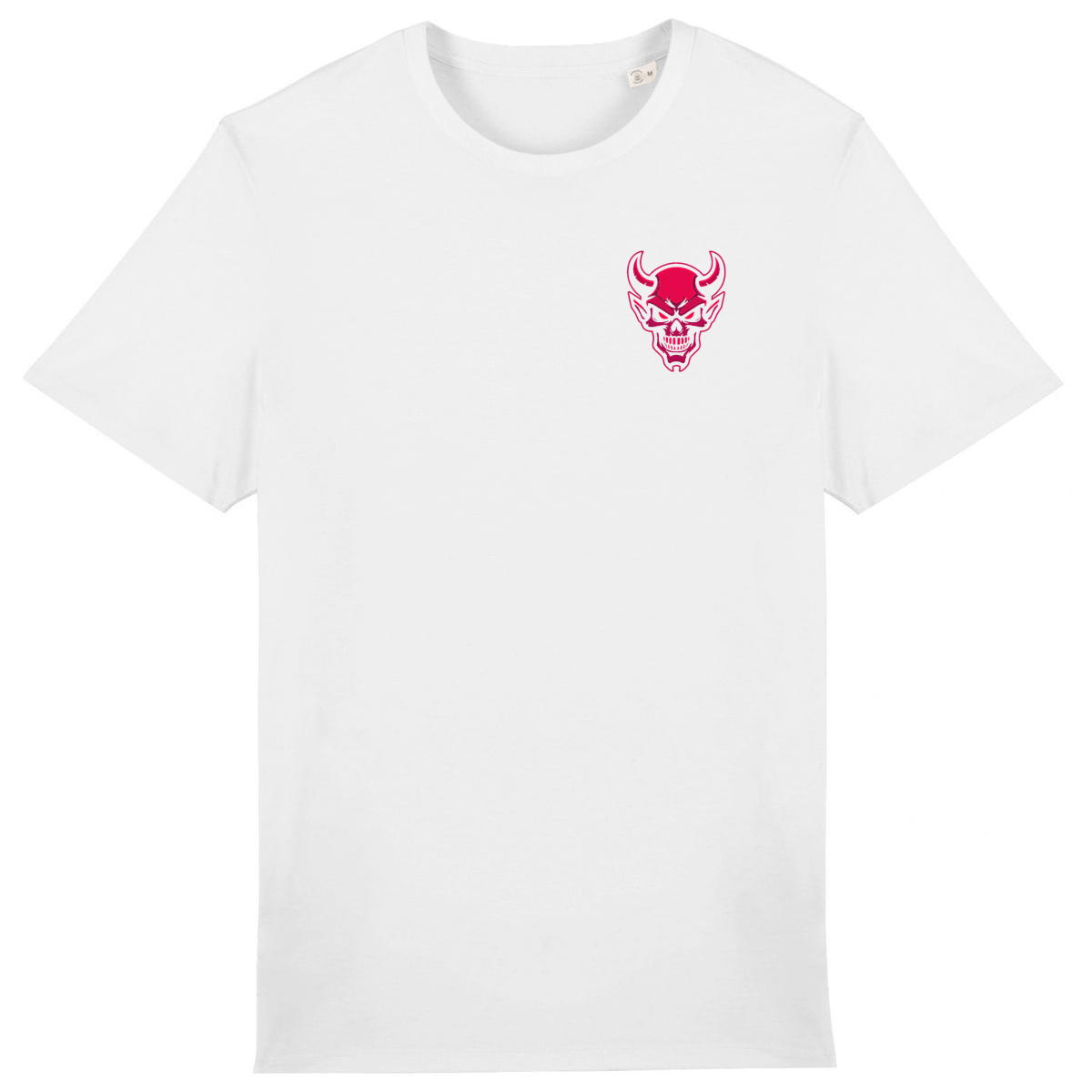 Image front T-shirt Unisexe épais : Squelette en coton biologique, qualité TOP