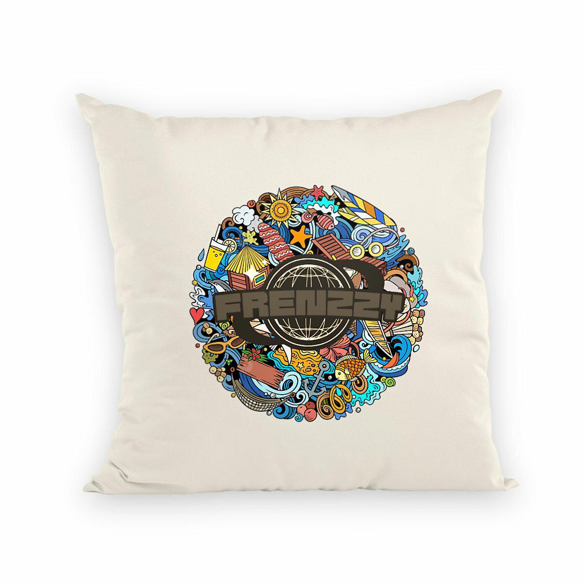 Image back Coussin de qualité supérieure avec housse et rembourrage