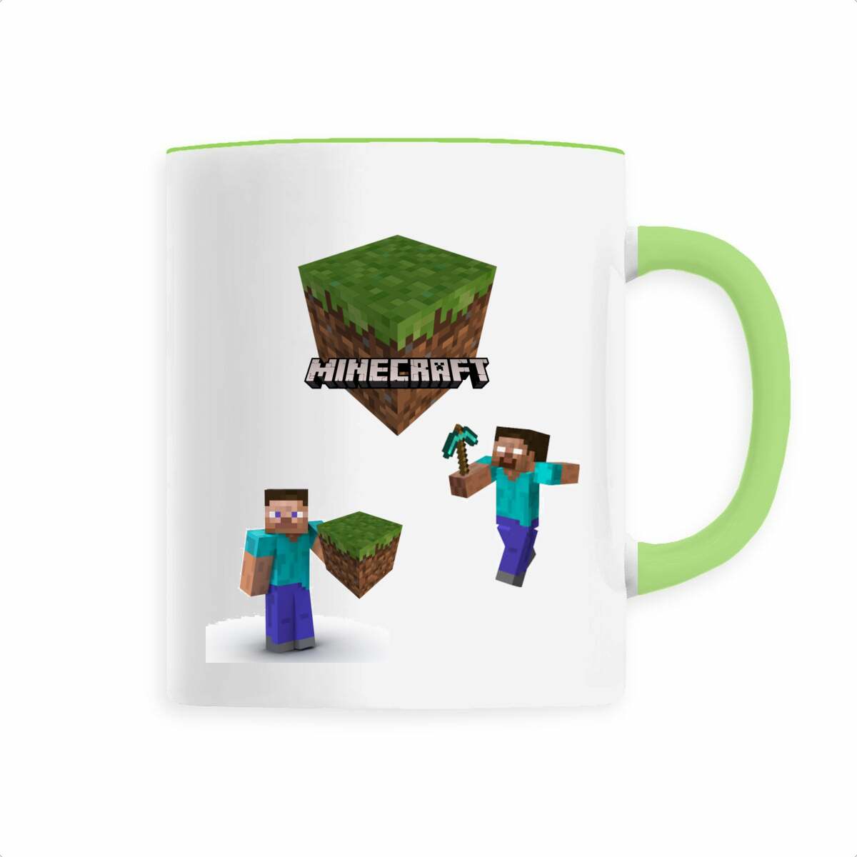 Image front Mug céramique Minecraft 