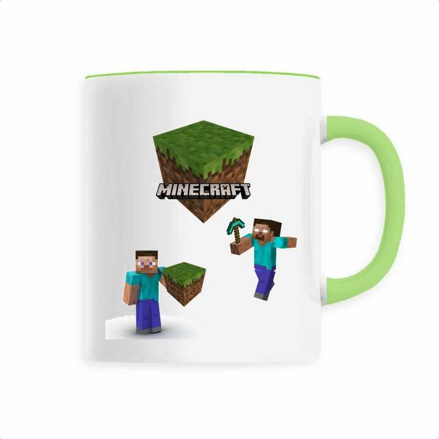 Image front Mug céramique Minecraft 