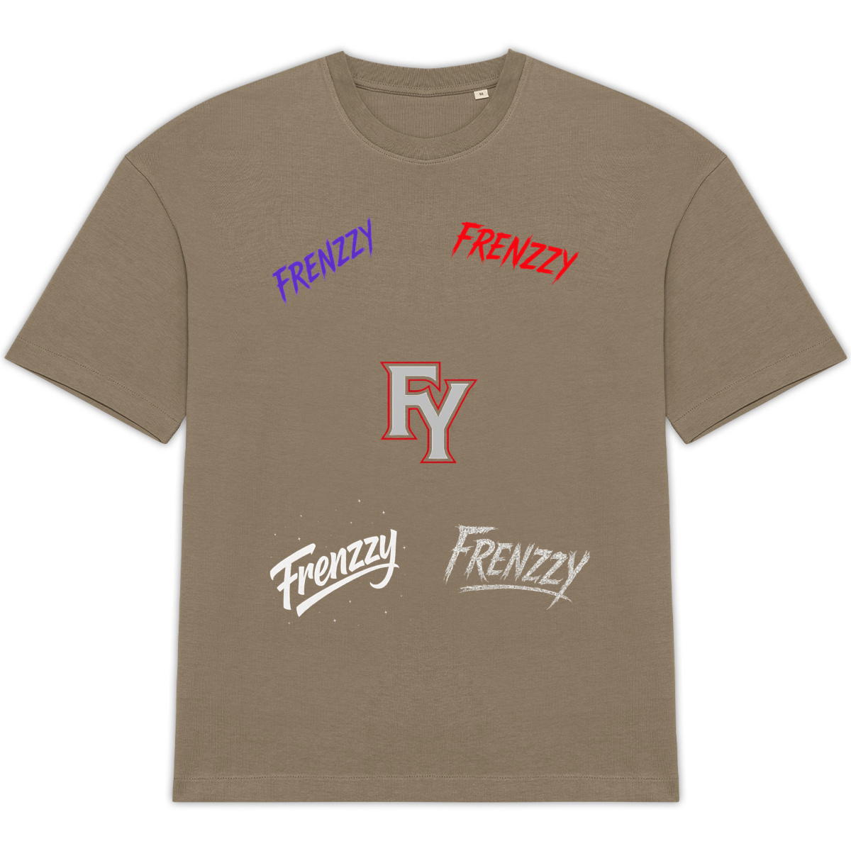 Image front T-shirt Unisexe Oversized - 100% Coton Biologique