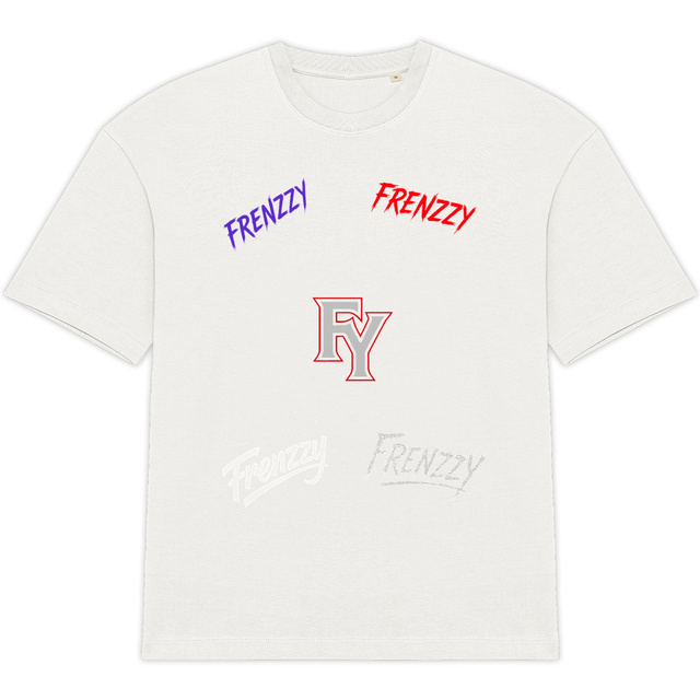 Image back T-shirt Unisexe Oversized - 100% Coton Biologique