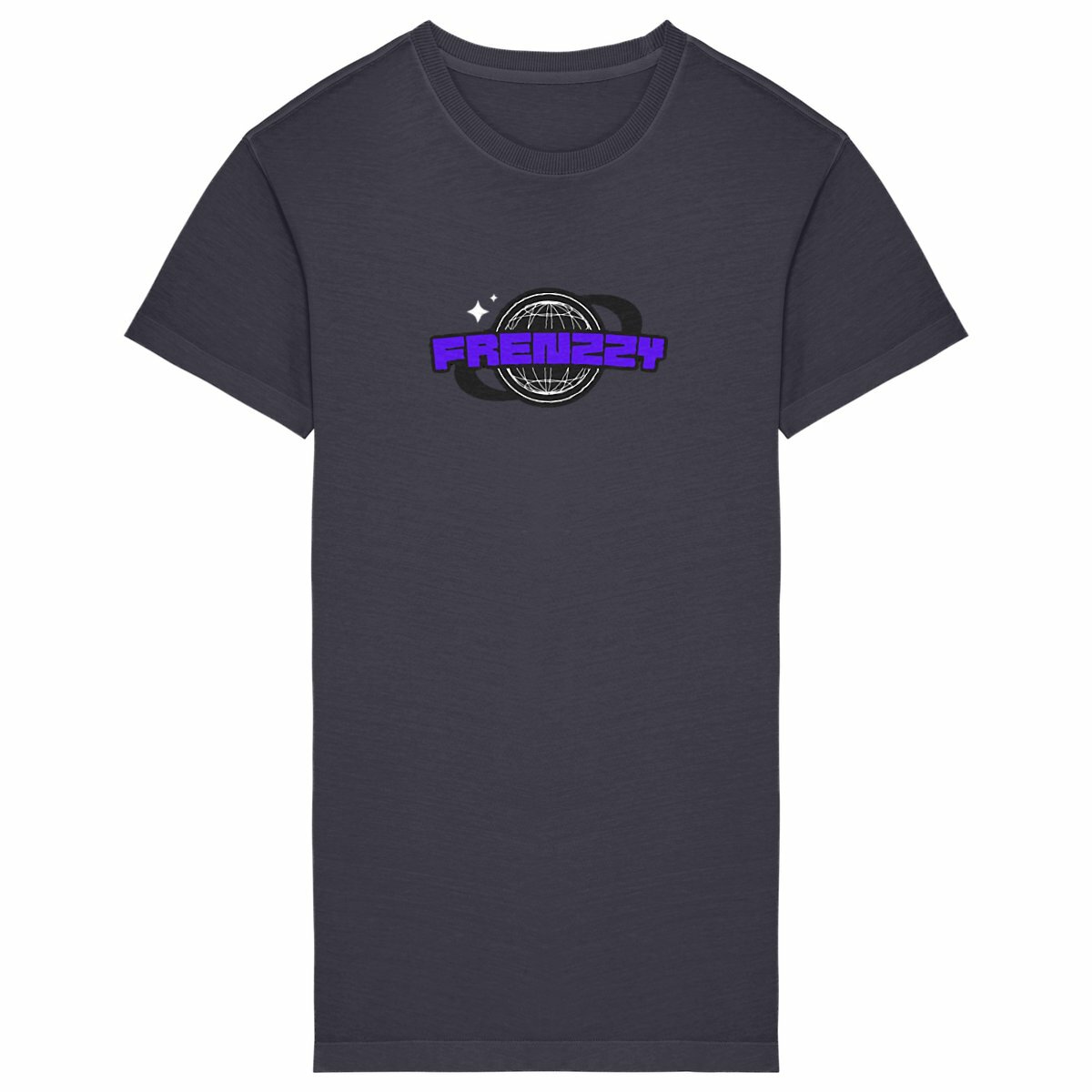 Image front Robe T-shirt Vintage Frenzzy Planète