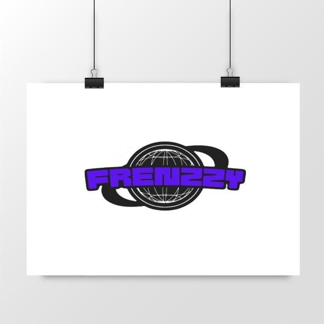 Image front Poster horizontal - Impression Giclée de qualité musée Frenzzy Planète 