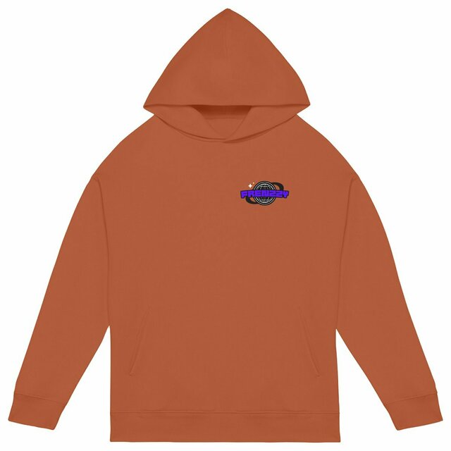 Image back Sweat à capuche Unisexe Oversized Frenzzy Planète