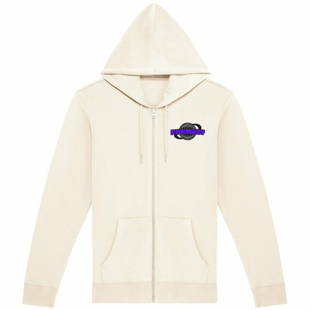 Image back Sweat à capuche zippé unisexe Frenzzy Planète
