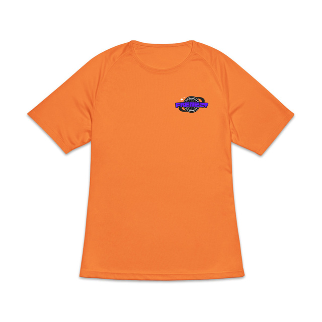 Image front T-shirt de sport recyclé pour femme Frenzzy Planète