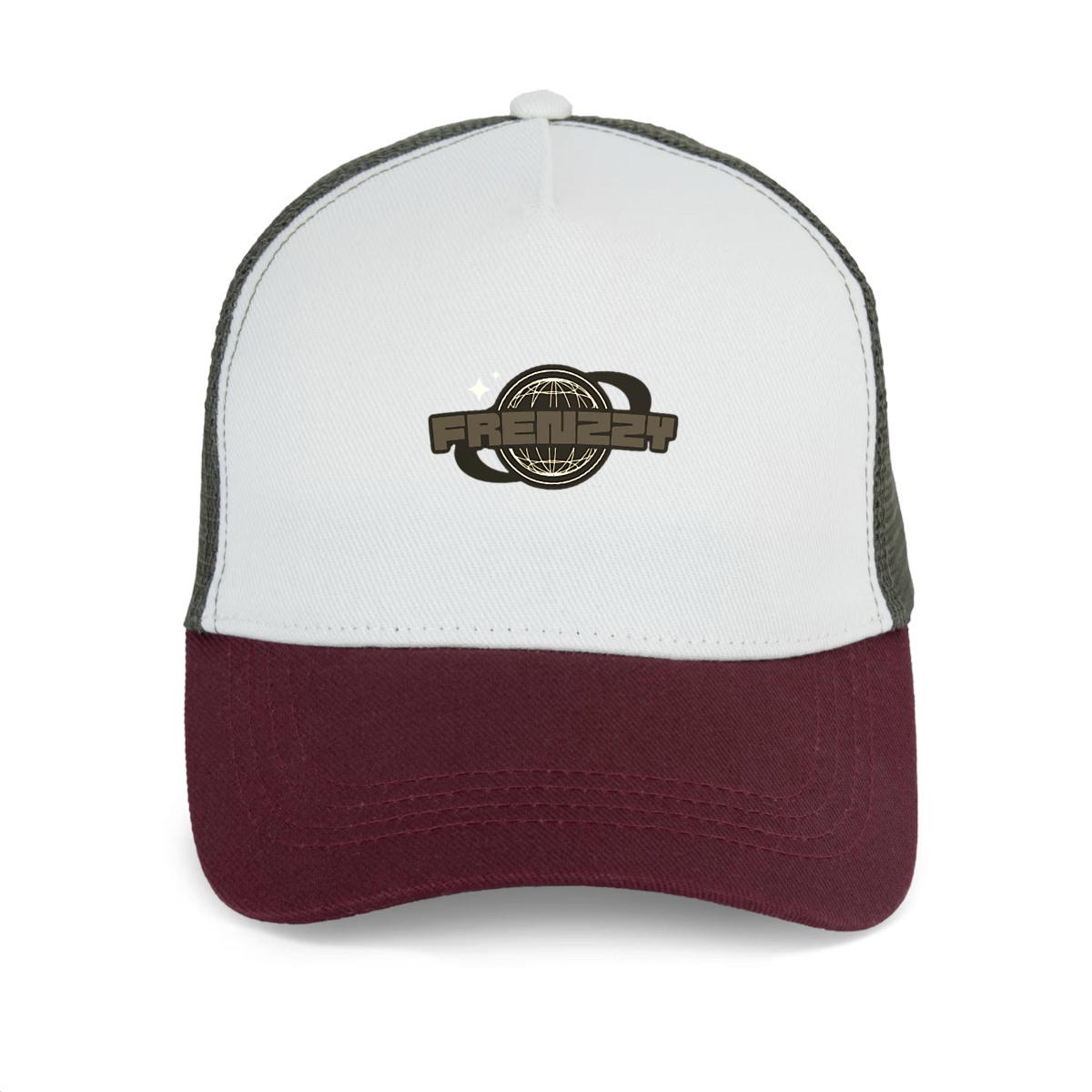 Image front Casquette Trucker écoresponsable : Style et Écologie Réunis