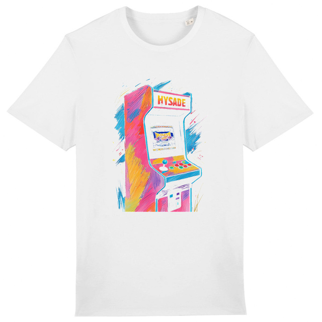 Image front T-shirt Unisexe épais - Rétro Gaming en coton bio