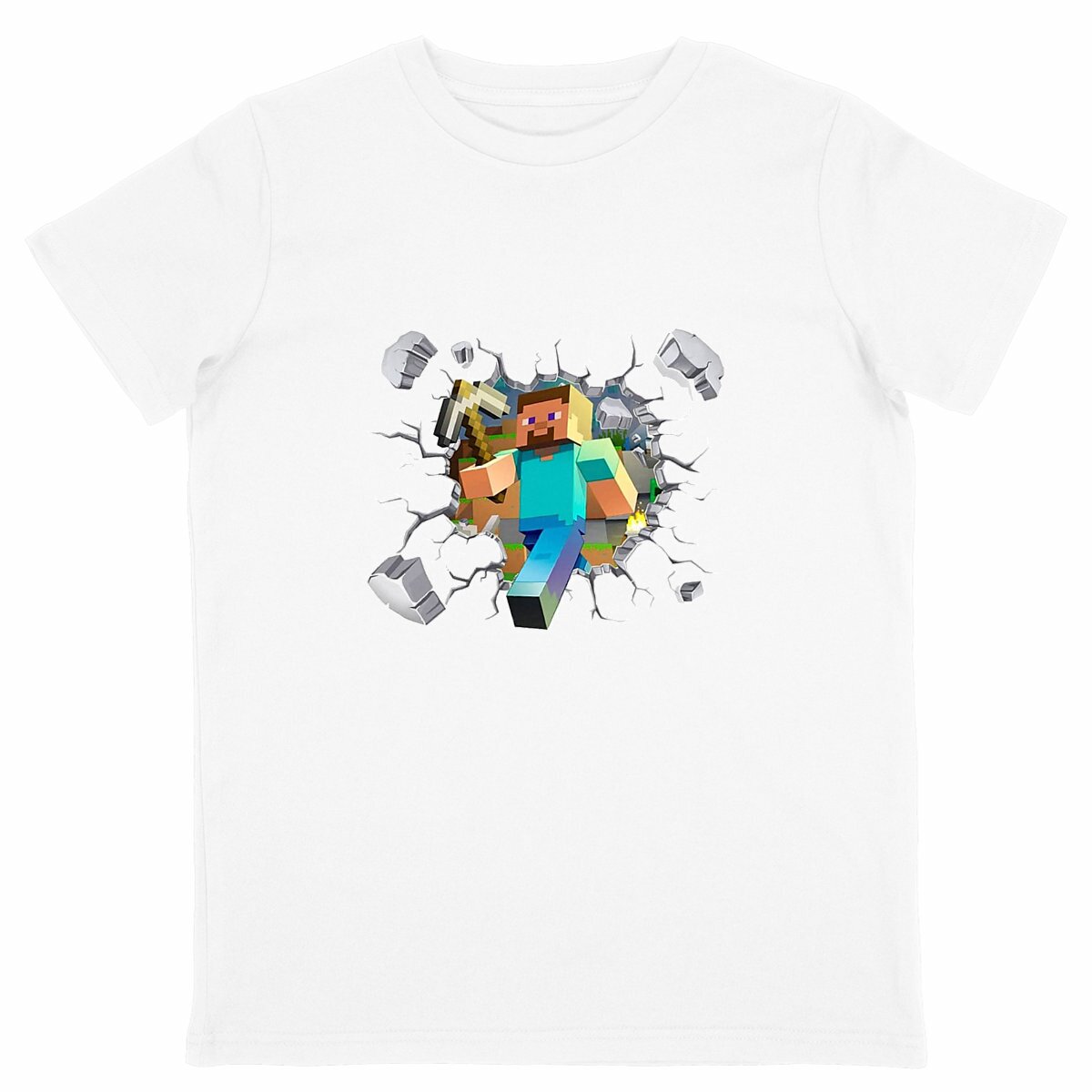 Image front T-shirt Enfant Léger Minecraft