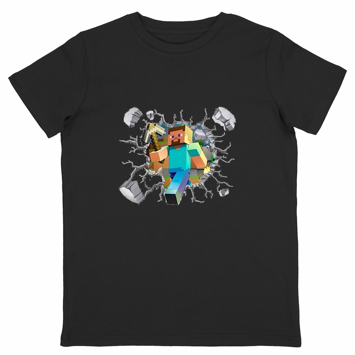 Image back T-shirt Enfant Léger Minecraft