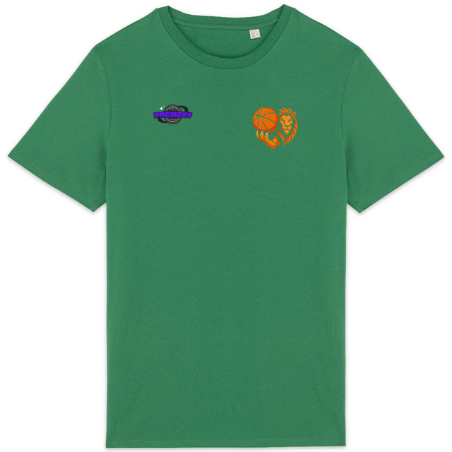 Image front T-shirt unisexe léger en coton biologique frenzzy world